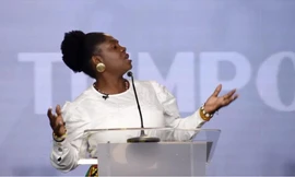 Nữ phó tổng thống Colombia Francia Márquez. (Ảnh: France24)