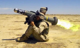 Tên lửa Javelin của Mỹ. (Ảnh: NT)