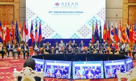 Diễn đàn khu vực ASEAN lần thứ 29 diễn ra tại Phnom Penh ngày 5/8. (Ảnh: Mofa)