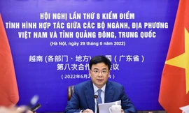 Thứ trưởng Ngoại giao Phạm Quang Hiệu đồng chủ trì hội nghị. (Ảnh: Mofa)