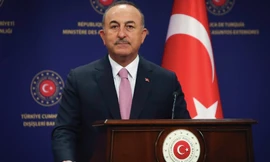 Ngoại trưởng Thổ Nhĩ Kỳ Mevlut Cavusoglu. (Ảnh: AP)