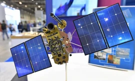 Mô hình hệ thống định vị GLONASS của Nga. (Ảnh: Tass)