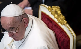 Giáo hoàng Francis bày tỏ nỗi đau trước những gì Ukraine đang trải qua. (Ảnh: Reuters)