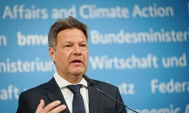 Bộ trưởng Kinh tế Đức Robert Habeck. (Ảnh: Getty)