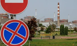 Nhà máy điện hạt nhân Zaporizhzhia hiện do Nga kiểm soát. (Ảnh: Reuters)