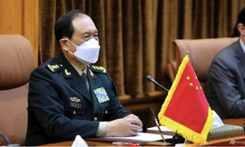 Bộ trưởng Quốc phòng Trung Quốc Nguỵ Phượng Hoà. (Ảnh: AP)