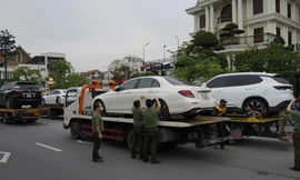 Cận cảnh dàn xe sang bị niêm phong của cựu Chủ tịch Hạ Long