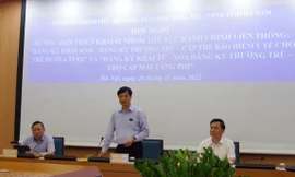 Triển khai thí điểm 2 nhóm dịch vụ công liên thông tại Hà Nội và Hà Nam