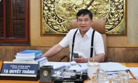 Bị can Tạ Quyết Thắng - Giám đốc Công ty Sơn Trường.