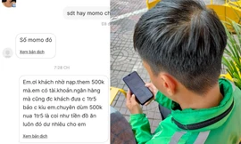 Cảnh báo thủ đoạn lừa tiền của tài xế Grab 