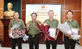 Cục Truyền thông CAND bổ nhiệm các Phó Tổng Biên tập, Phó Giám đốc