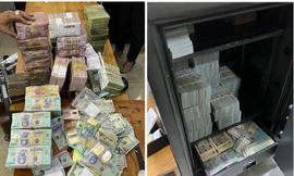 Thu giữ hơn 100kg vàng và gần 3 triệu USD của đường dây buôn lậu ngoại tệ