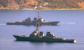 Tàu Hải quân Iran lần đầu băng qua eo biển Malacca