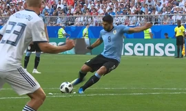 [Highlight video] Nga 0-3 Uruguay: 'Song sát' Suarez, Cavani lập công