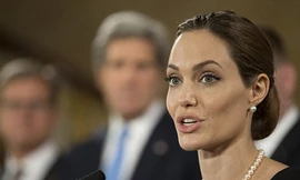 A.Jolie kêu gọi bảo vệ trẻ em bị bạo hành tình dục