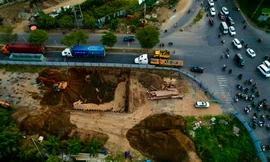 Đại lộ 'triệu đô' phía nam TPHCM bị bóp nghẹt bởi loạt công trình
