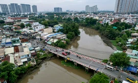 Toàn cảnh con đường được đầu tư hơn 2.000 tỷ nâng cấp ở cửa ngõ phía Đông TPHCM