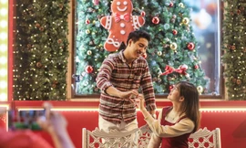 Không khí Noel đến sớm ngập tràn, giới trẻ TPHCM mê mẩn check-in