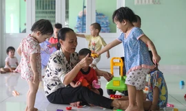 Cuộc sống trong ngôi nhà mới của những em bé bị bạo hành ở Mái ấm Hoa Hồng