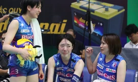  Tuyển thủ Nhật Bản bật khóc sau màn đánh bại Bích Tuyền và các đồng đội