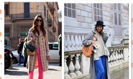 Ngich ngợm với quần nhiều màu