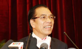 Tổng Bí thư Nông Đức Mạnh phát biểu bế mạc Hội nghị Trung ương 14