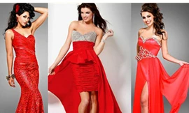 Váy đỏ quyến rũ cho đêm giáng sinh