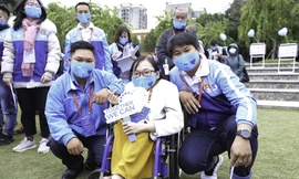 Chị Nguyễn Thị Ngọc Tâm người sáng lập lớp học “Lớp học Ngọc Tâm Thủy Tinh” và quỹ học bổng Ngọc Tâm Thủy Tinh.