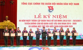 Tuyên dương Gương mặt trẻ tiêu biểu toàn quân năm 2020
