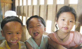 Góp gạch xây trường