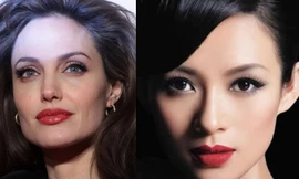 Làn môi đỏ đầy mê hoặc