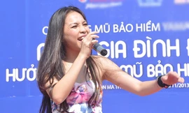 Hiền Thục nhí nhảnh trong 'Ngày gia đình đi bộ'