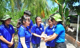 Những 'bóng hồng' tình nguyện không quản nắng mưa