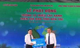 Bến Tre phát động chương trình trồng 10 triệu cây xanh 