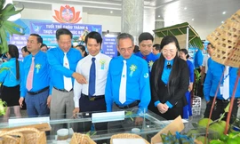 Anh Trương Minh Hoàng tái đắc cử Chủ tịch Hội LHTN Việt Nam tỉnh Hậu Giang