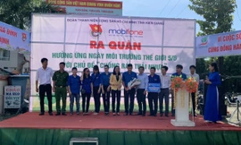 Kiên Giang ra quân hưởng ứng Ngày môi trường thế giới