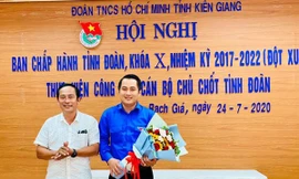 Anh Phan Đình Nhân được bầu Phó Bí thư Tỉnh đoàn Kiên Giang