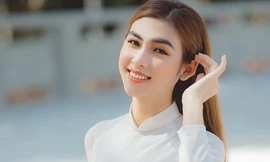 Nụ cười 'tỏa nắng' của nữ sinh viên đất Tây Đô