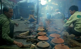 Niêu cá kho làng Vũ Đại