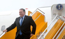 Ngoại trưởng Mỹ Mike Pompeo đã tới Hà Nội