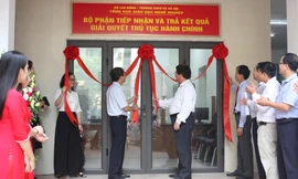 Bộ phận Tiếp nhận và Trả kết quả giải quyết thủ tục hành chính của Tổng cục Giáo dục Nghề nghiệp chính thức đi vào hoạt động.