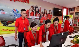 Vietjet mở quầy làm thủ tục check-in, gửi hành lý ngay trong thành phố