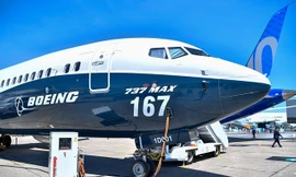 Dòng máy bay Boeing 737 MAX tương tự 2 chiếc gặp nạn hồi đầu năm nay và cuối năm ngoái. Ảnh minh họa.