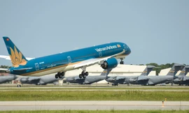 Tàu bay B787-10 được trang bị 367 ghế ngồi, là tàu bay lớn nhất Việt Nam hiện nay.