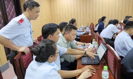 Trao đổi nghiệp vụ về công tác thanh tra BHXH đối với những doanh nghiệp trốn đóng, nợ đóng BHXH, BHYT.