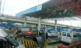 Trạm thu phí trên tuyến cao tốc Cầu Giẽ - Ninh Bình của VEC quản lý.