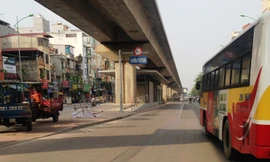 Dự án buýt nhanh Hà Nội được xem là bài học quan trọng trong sử dụng vốn vay ưu đãi của nước ngoài. Ảnh: Sỹ Lực.