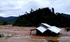 Người dân Quảng Nam gào khóc nhìn nước lũ cuốn phăng tài sản