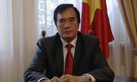 Đại sứ Việt Nam tại Ukraine Nguyễn Minh Trí.