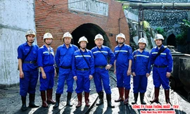 Công ty than Thống Nhất quyết tâm nâng cao tốc độ đào lò